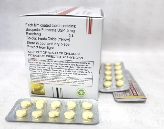 Bisoprolol Fumarate Tablets USP 5mg