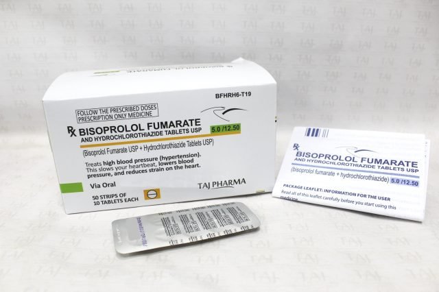 Bisoprolol-Hydrochlorthiazide Tablets - 5 mg-12.5 mg Taj Pharma