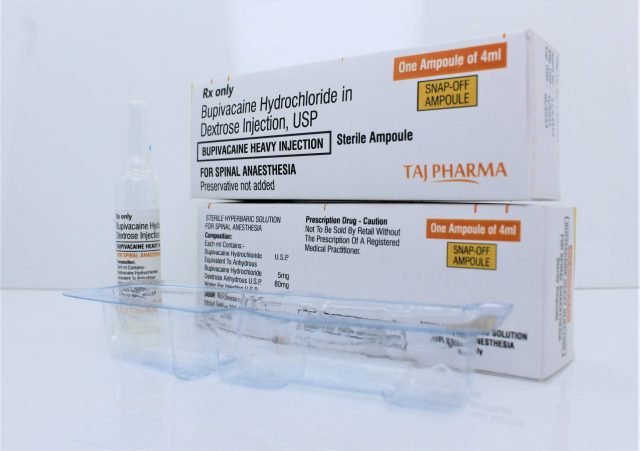Bupivacaine Hydrochloride with Dextrose Injection USP 0.5%