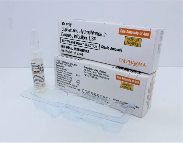 Bupivacaine Hydrochloride with Dextrose Injection USP 0.5%