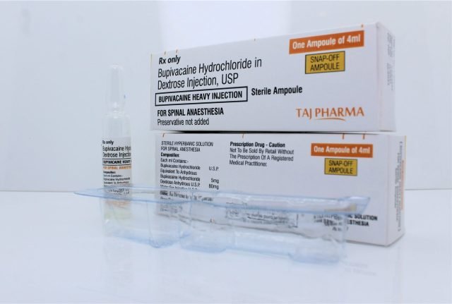 Bupivacaine Hydrochloride with Dextrose Injection USP 0.5%