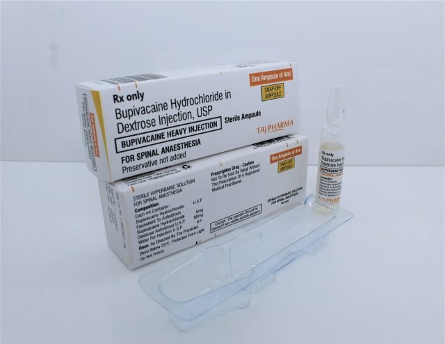 Bupivacaine Hydrochloride with Dextrose Injection USP 0.5%