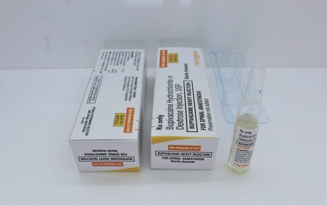Bupivacaine Hydrochloride with Dextrose Injection USP 0.5%
