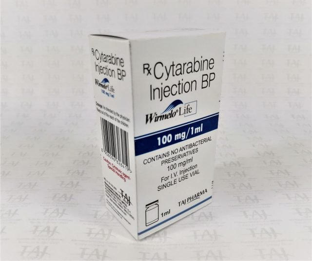  Cytarabine Injection BP 100mg/1ml Taj Pharmaceuticals India