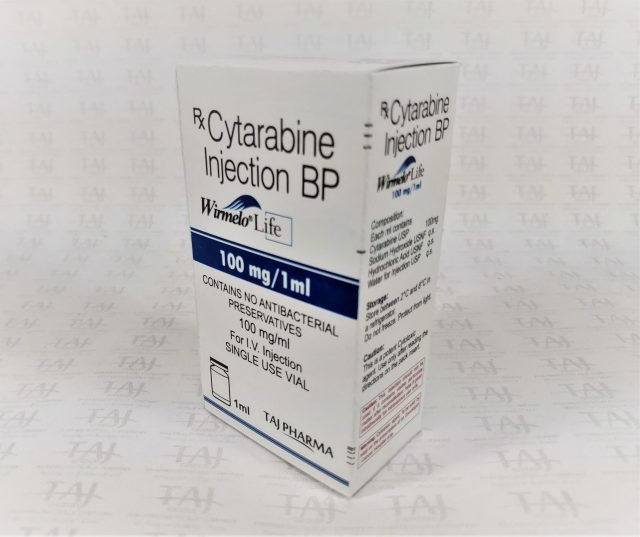 Cytarabine Injection BP 100mg/1ml Taj Pharma Mumbai 