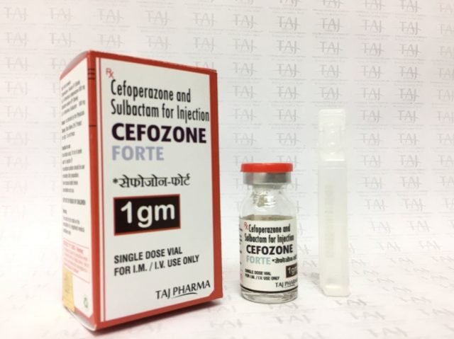 Cefoperazone & Sulbactam for Injection 1gm