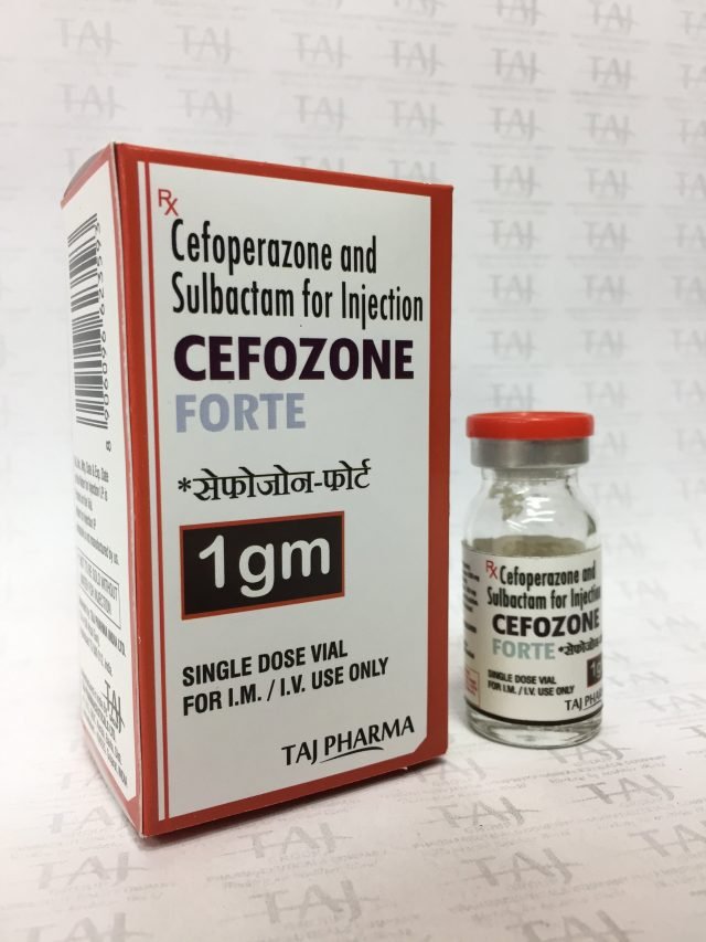 Cefoperazone & Sulbactam for Injection 1gm