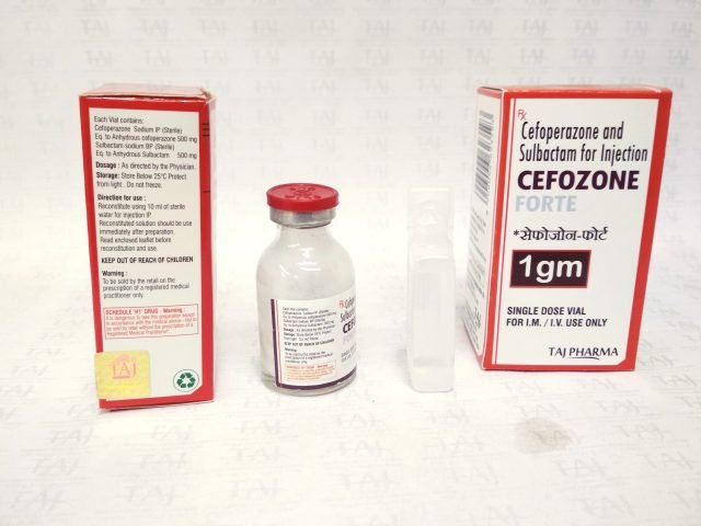 CEFOPERAZONE AND SULBACTAM FOR INJECTION ( CEFOZONE- FORTE-1 GM)
