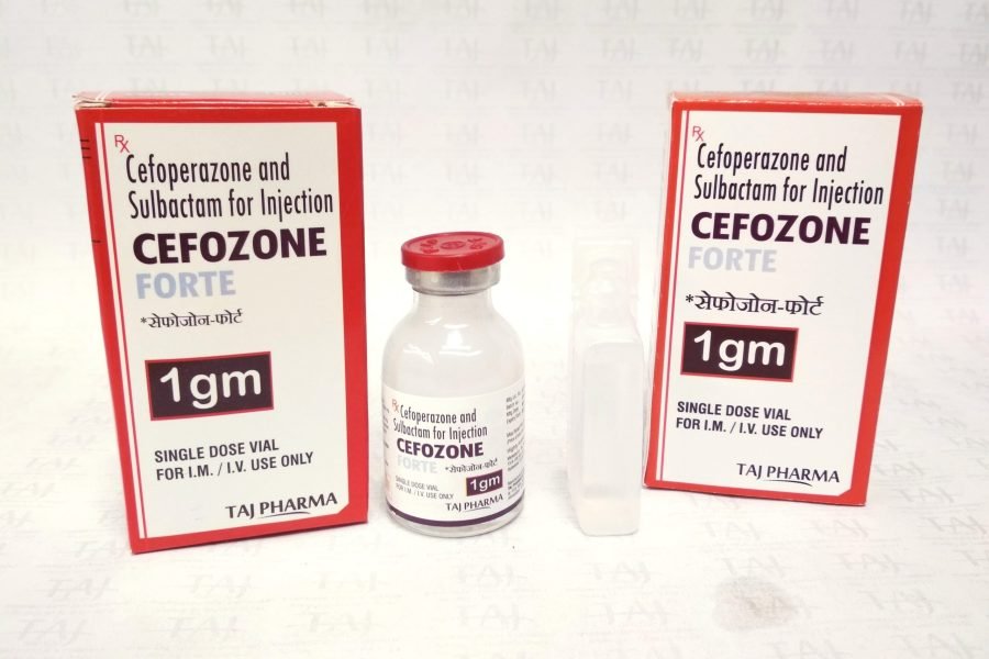 Cefoperazone Sodium and Sulbactam Sodium for Injection (CEFOZONE FORTE) 1G