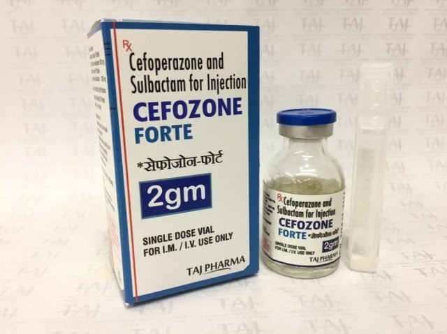 Cefoperazone & Sulbactam for Injection 2gm