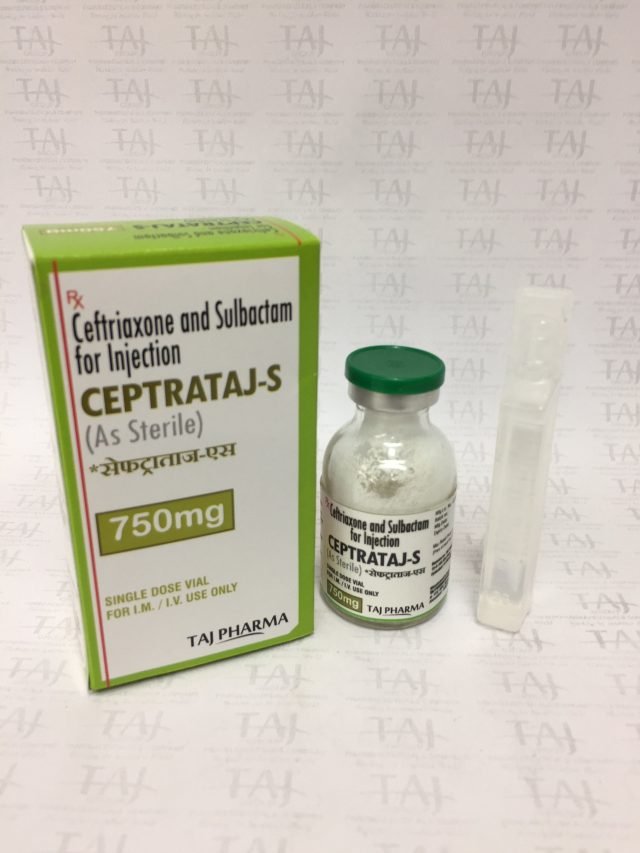 Ceftriaxone & Sulbactam for Injection 750mg