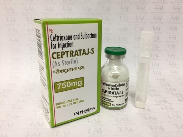 Ceftriaxone & Sulbactam for Injection 750mg