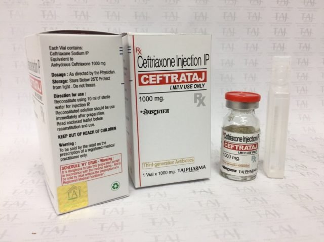 Ceftriaxone Injection IP 1gm 