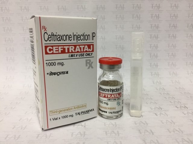 Ceftriaxone Injection IP 1gm 