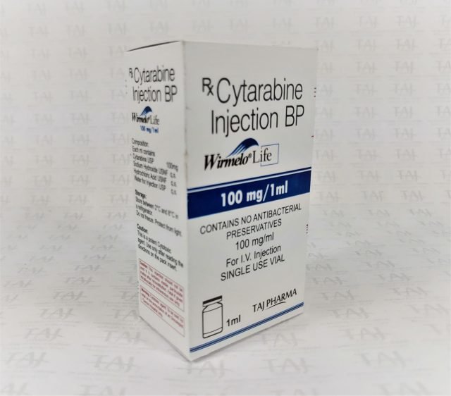  Cytarabine Injection BP 100mg/1ml Taj Pharma India