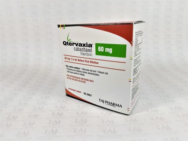 Cabazitaxel Injection 60mg/1.5ml (Qtervaxia)