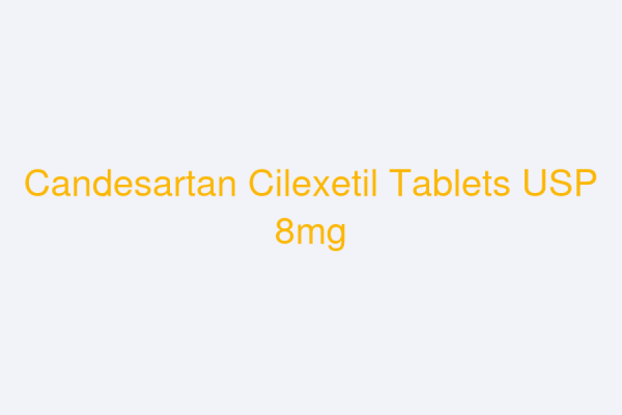Candesartan Cilexetil Tablets USP 8mg
