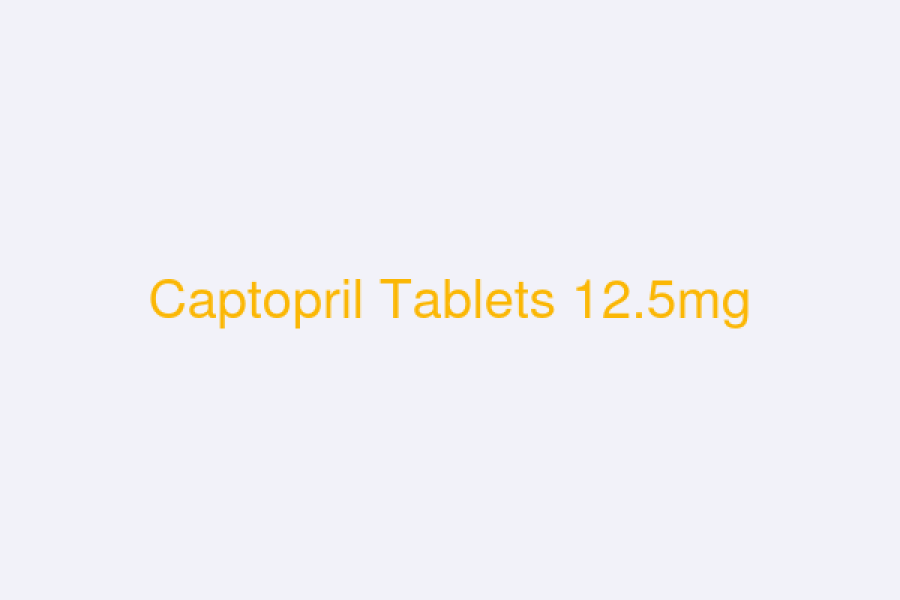 Captopril Tablets 12.5mg (CAPOTAJ)