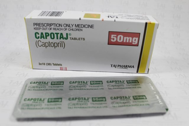 Captopril Tablets 50mg (CAPOTAJ)