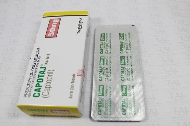 Captopril Tablets 50mg (CAPTOTAJ)