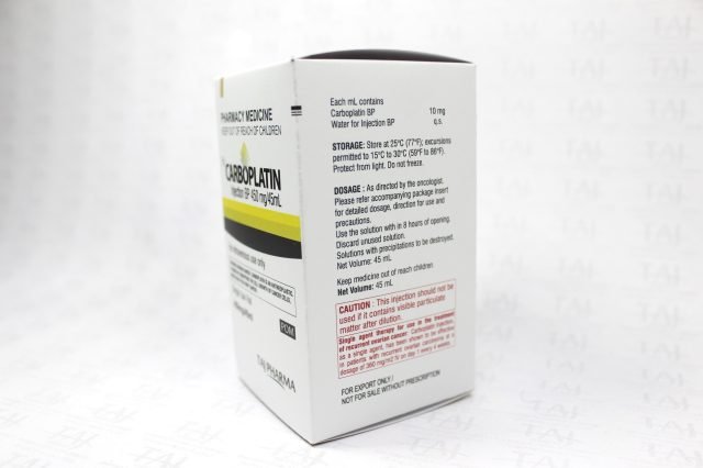 Carboplatin Injection BP 10mg/ml (450mg/45ml)