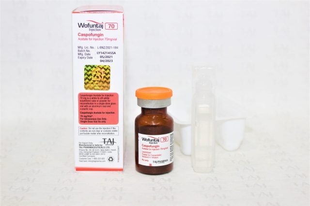 Caspofungin Acetate for Injection 70mg