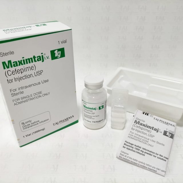 Cefepime for Injection USP 1gm (Maximtaj)