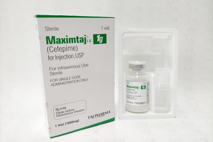 Cefepime for Injection 1000mg Taj Pharma