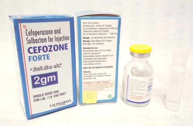 Cefoperazone Sodium + Sulbactam Sodium (Cefozone Forte)