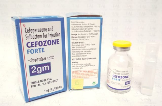 Cefoperazone Sodium + Sulbactam Sodium (Cefozone Forte)