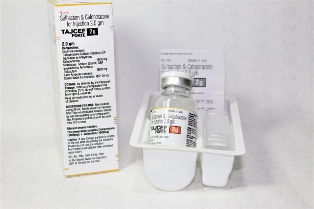 Cefoperazone and Sulbactam for Injection 2gm 