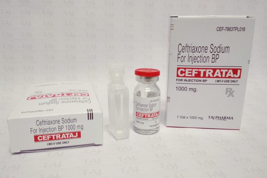 Ceftriaxone Sodium For Injection BP 1 Gram