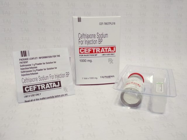 Ceftriaxone Sodium for Injection BP 1gm