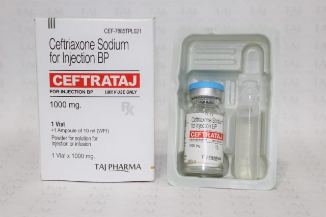 Ceftriaxone Sodium for Injection BP 1gm