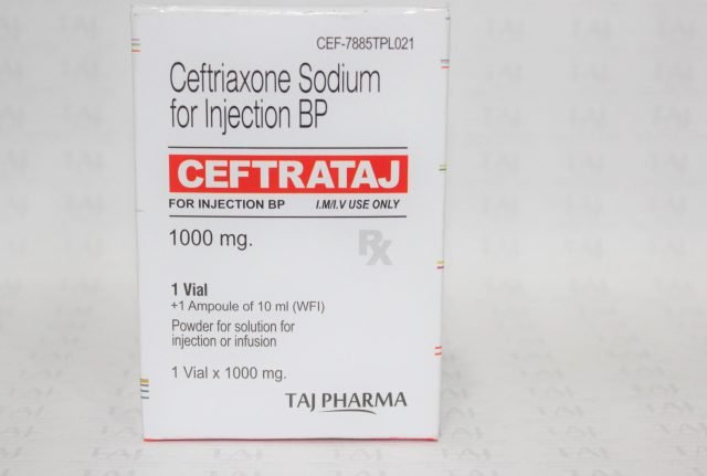 Ceftriaxone Sodium for Injection BP 1gm