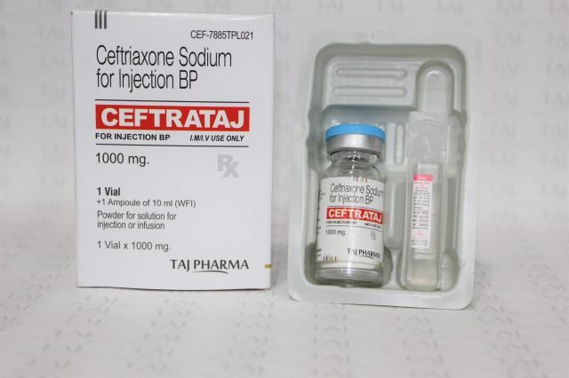 Ceftriaxone Sodium for Injection BP 1gm