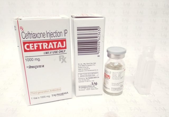 Ceftriaxone Injection IP 1g (CEFTRATAJ)