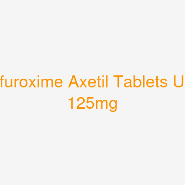 Cefuroxime Axetil Tablets USP 125mg
