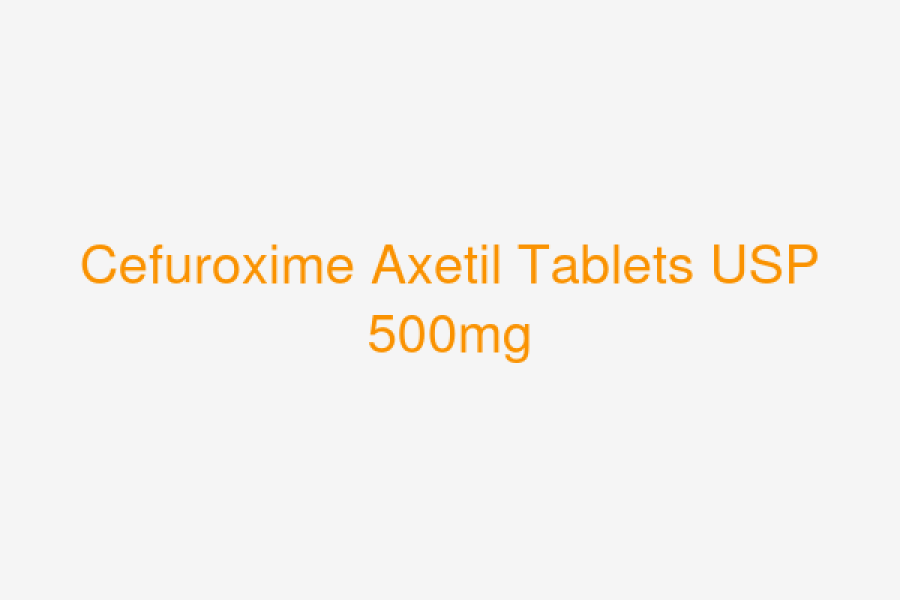 Cefuroxime Axetil Tablets USP 500mg