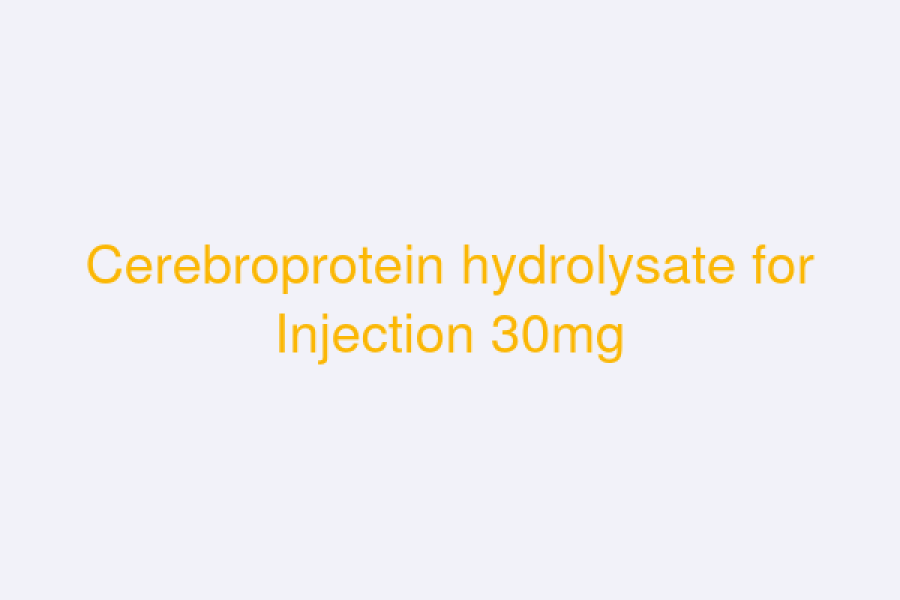 Cerebroprotein hydrolysate for Injection 30mg (Ceretaj)