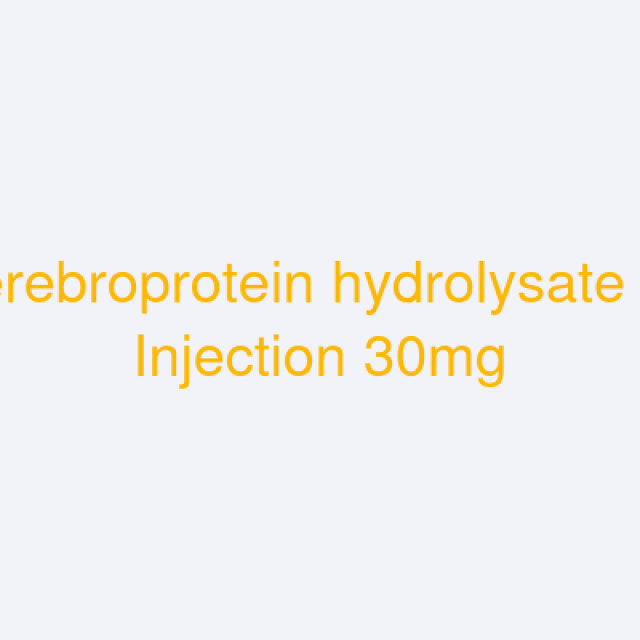 Cerebroprotein hydrolysate for Injection 30mg (Ceretaj)