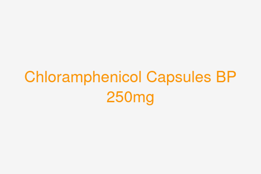 Chloramphenicol Capsules BP 250mg