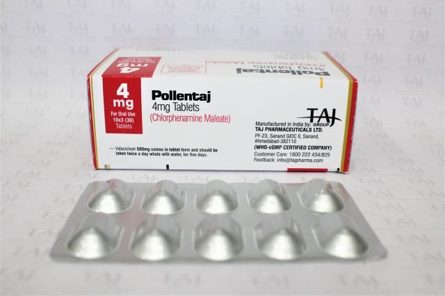 Chlorpheniramine Maleate Tablets 4mg