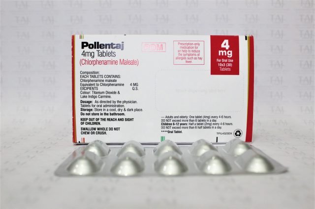 Chlorpheniramine Maleate Tablets 4mg