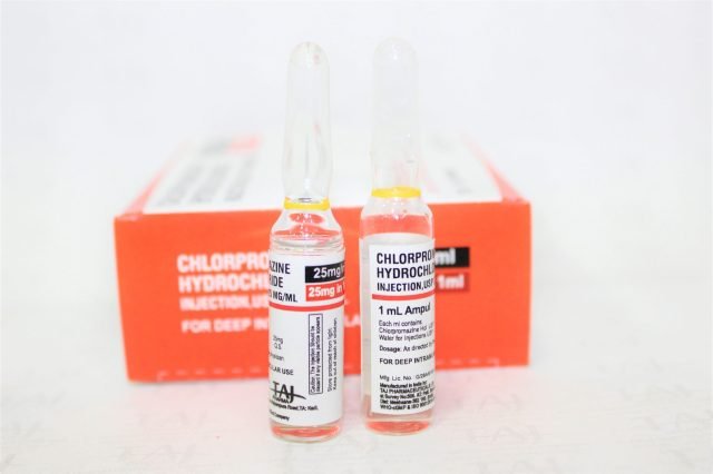 Chlorpromazine Hydrochloride Injection USP 25mg/ml