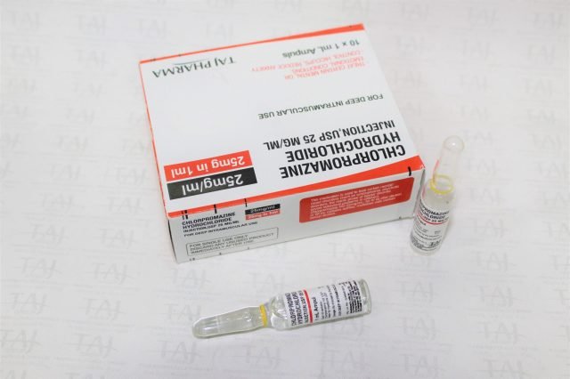 Chlorpromazine Hydrochloride Injection USP 25mg/ml