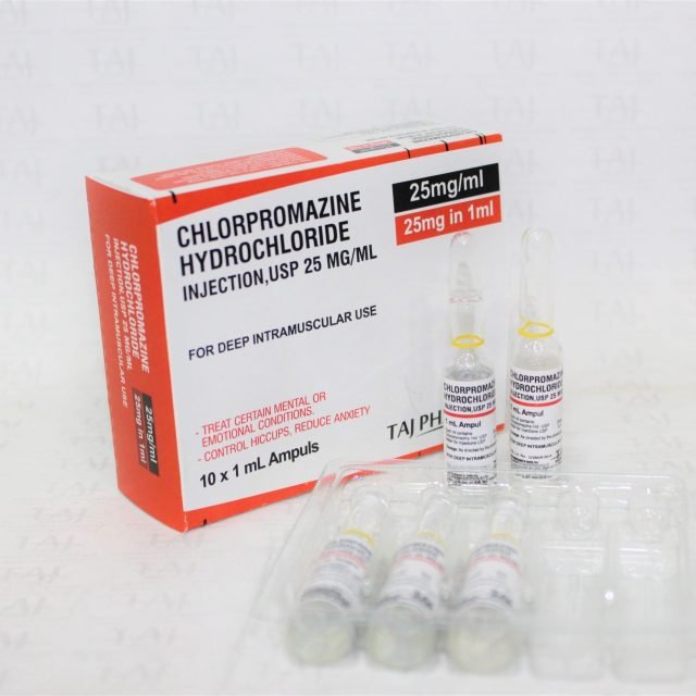 Chlorpromazine Hydrochloride Injection USP 25mg/ml