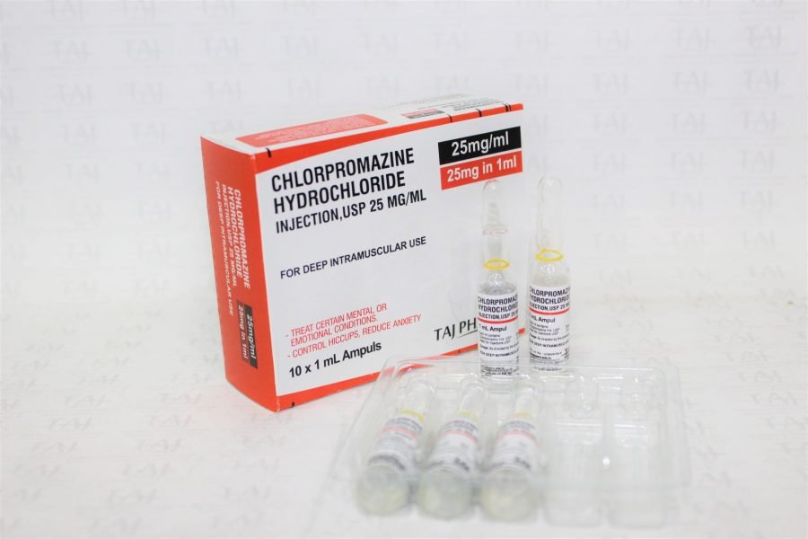 Chlorpromazine Hydrochloride Injection USP 25mg/ml