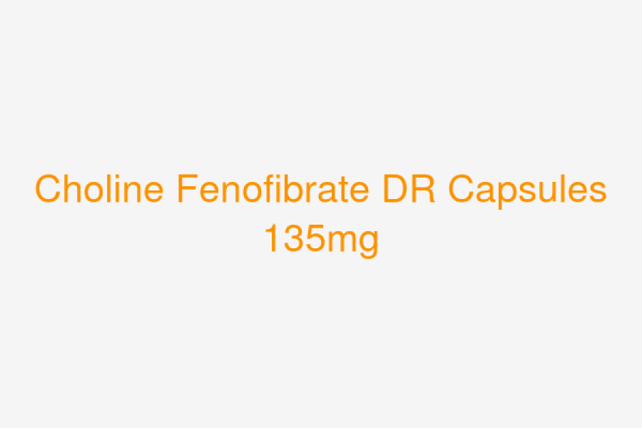 Choline Fenofibrate DR Capsules 135mg