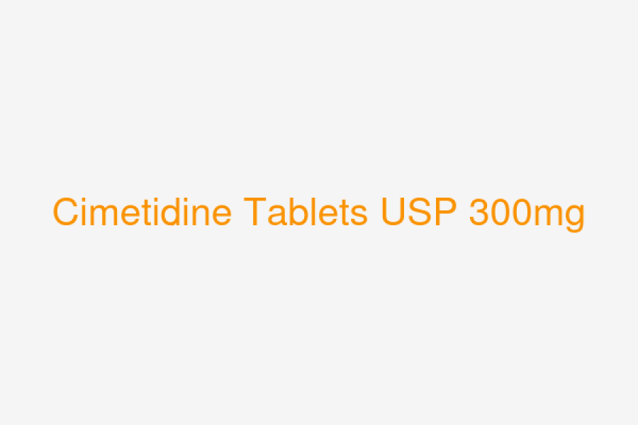 Cimetidine Tablets USP 300mg